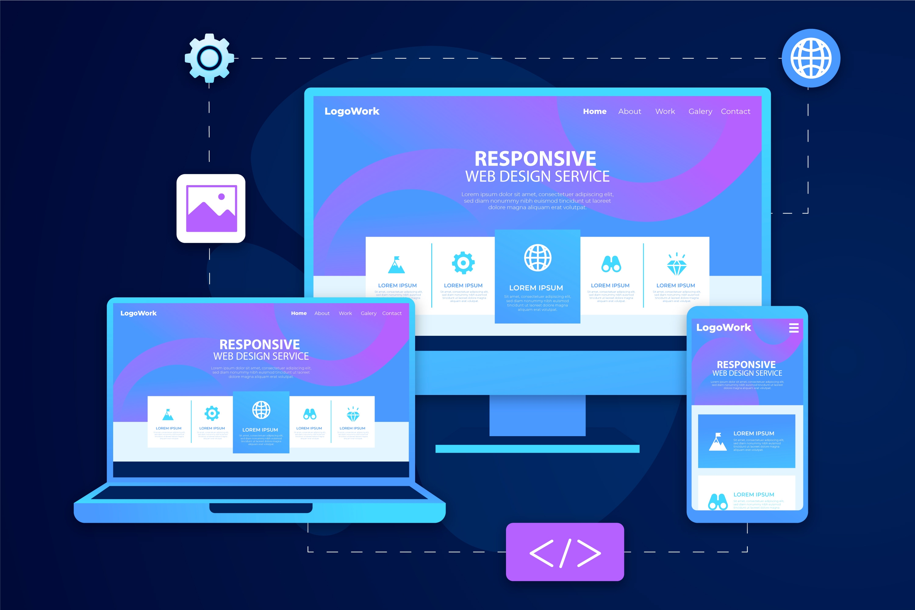 Illustration d'un editeur de code VSCODE 